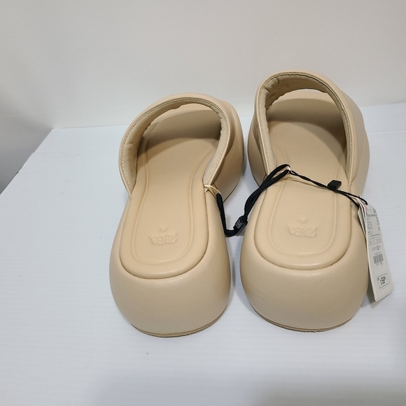 ZARA FLATFORM SANDALS BEIGE SIZE 9 | 3607/110/716 - Picture 11 of 13